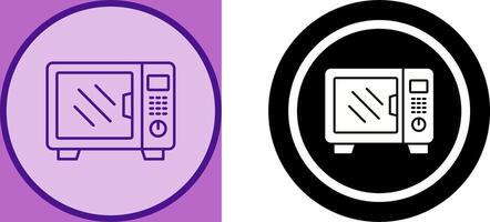 Microwave Icon Design vector