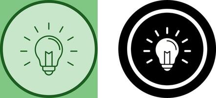 Light Bulb Icon Design vector