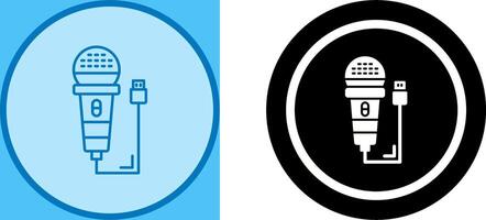 Microphone Icon Design vector