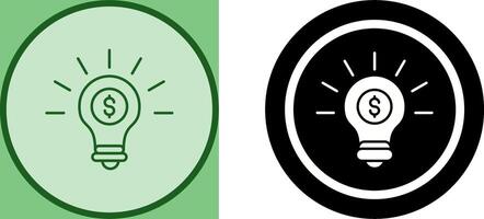 Light Bulb Icon Design vector