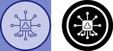 Networking Icon Design vector