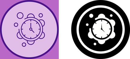 Clock Icon Design vector