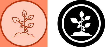 Sprout Icon Design vector