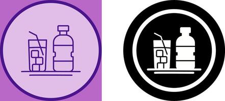 Mineral Water Icon Design vector