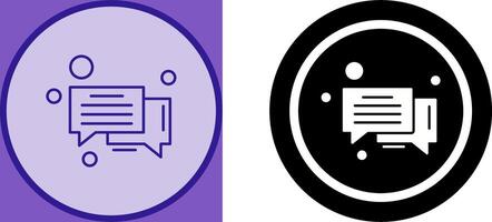 Message Bubble Icon Design vector