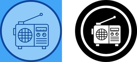 Radio Icon Design vector
