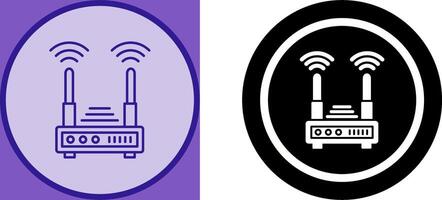 Router Icon Design vector