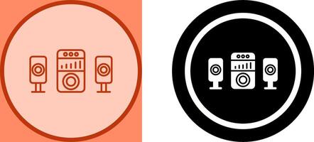 Sound System Icon Design vector