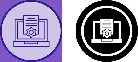 Research Icon Design vector