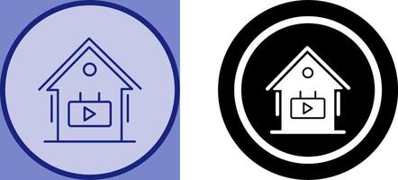 live Broadcast Icon Design vector
