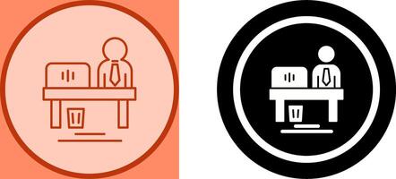 Worker Icon Design vector