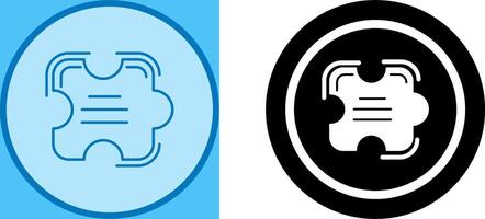 Puzzle Icon Design vector