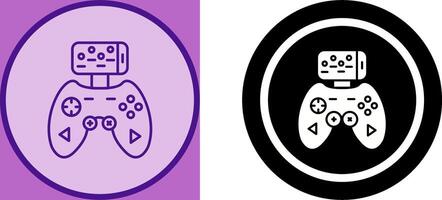 juego controlador icono diseño vector