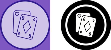 Poker Icon Design vector