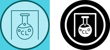 Flask Icon Design vector