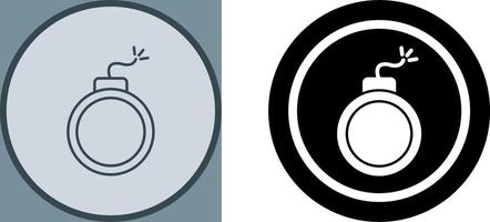 Bomb Icon Design vector