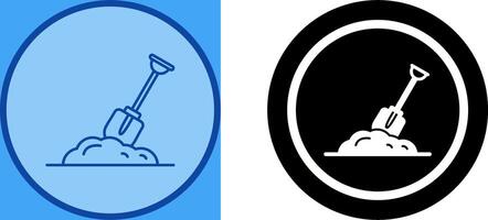 Digging Icon Design vector