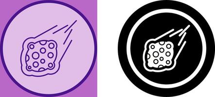 Meteorite Icon Design vector