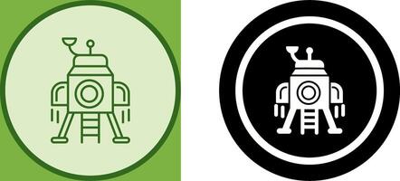 Lander Icon Design vector