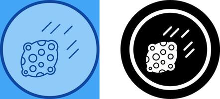 Asteroid Icon Design vector