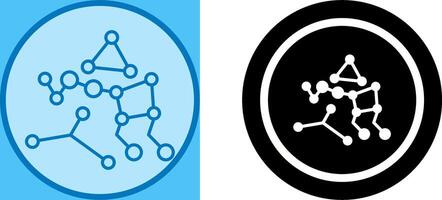 Ursa Major Icon Design vector