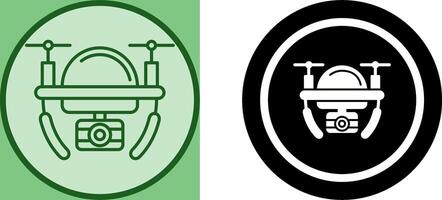 Camera Drone Icon Design vector