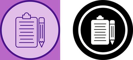 Clipboard Icon Design vector