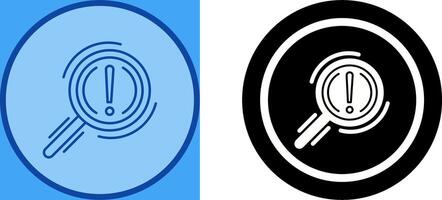 Problem Icon Design vector