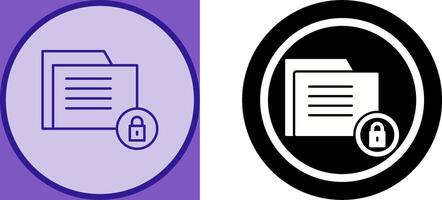Data Security Icon Design vector