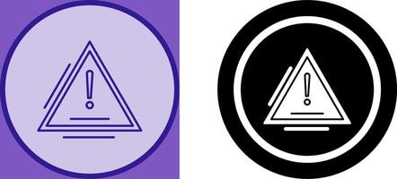 Warning Icon Design vector