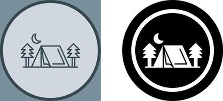 Tent Icon Design vector