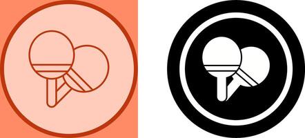 Ping Pong Icon Design vector