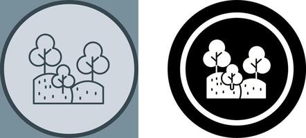 Forest Icon Design vector