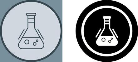 Flask Icon Design vector