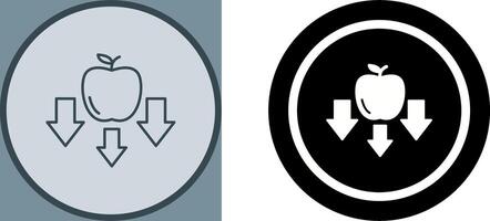 Gravity Icon Design vector