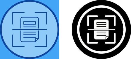 Scan Icon Design vector
