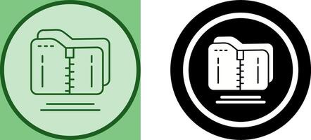 Compressed Icon Design vector