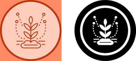 Irrigation System Icon Design vector