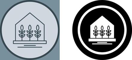 Farm House Icon Design vector