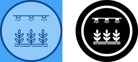 Irrigation System Icon Design vector