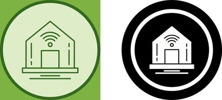 Smart Home Icon Design vector