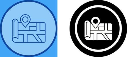 Map Icon Design vector