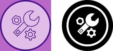 Wrench Icon Design vector