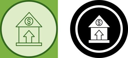 Property Value Icon Design vector