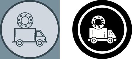 Delivery Truck Icon Design vector