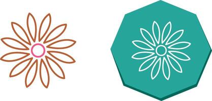 Unique Flower Icon Design vector