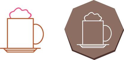 capuchino icono diseño vector