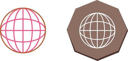 Globe Icon Design vector