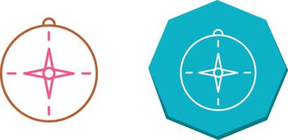 Compass Icon Design vector