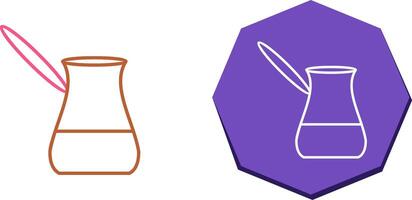 Cezve Icon Design vector